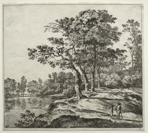 The Four Trees by Jan Hackaert