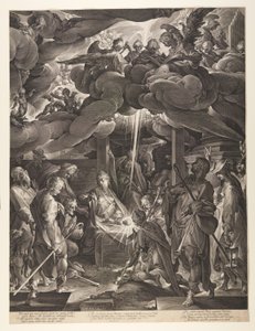 Adoration of the Shepherds by Jan Harmensz. Muller