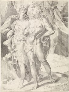 Ceres and Bacchus by Jan Harmensz. Muller