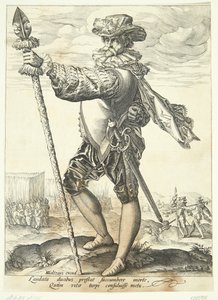 An Officer with a Lance