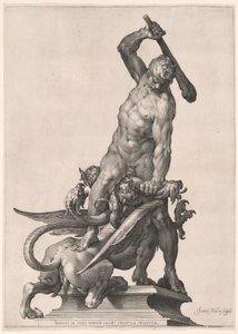 Hercules Slaying the Hydra by Jan Harmensz. Muller