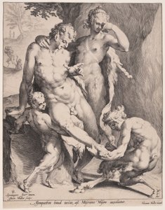 Oreads Pulling a Thorn from a Satyr’s Foot