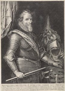 Portrait of Prince Maurice of Orange by Jan Harmensz. Muller