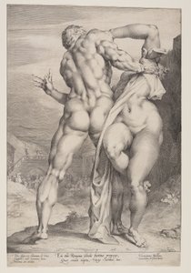 The Abduction of a Sabine Woman by Jan Harmensz. Muller