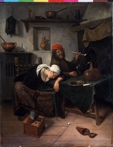 The Idlers by Jan Havicksz. Steen