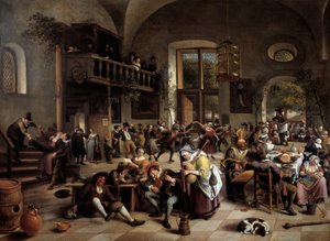 Party in an Inn by Jan Havicksz. Steen