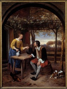 The Rest of the Traveller by Jan Havicksz. Steen