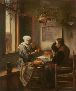 Grace before Meat by Jan Havickszoon Steen