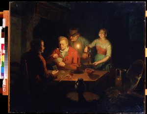 Card Game by Jan Hendrick van Grootvelt