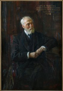 Portrait of Max Rooses by Jan Hendrik Luyten