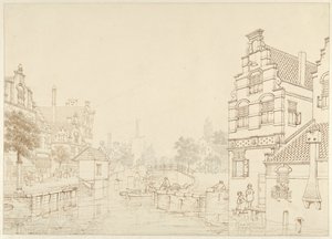 A Canal in a City