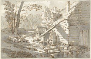Watermill by Jan Hulswit