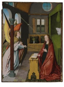 The Annunciation by Jan II Provost