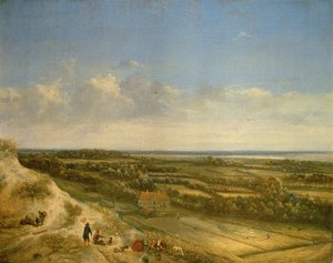 Dune Landscape, Presumably near Santpoort by Jan II Vermeer van Haarlem