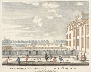 Game of Klosbaan at the Het Loo Palace, 1694-97 by Jan I van Call