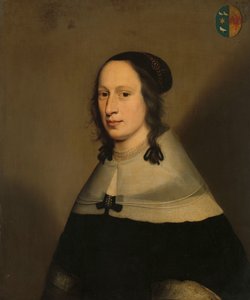 Portrait of Sophia van Overmeer, Wife of Adriaen van Persijn by Jan Jansz. Westerbaen (I)