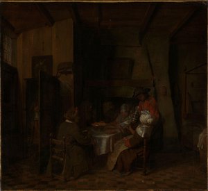 A Family Meal in a Peasant