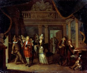 A House Concert by Jan Josef Horemans the elder