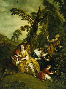 A Fete Champetre, 1756