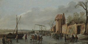 A Scene on the Ice, 1627