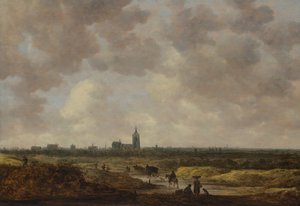 A View of The Hague from the Northwest by Jan Josephsz van Goyen