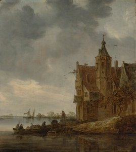 Country House near the Water by Jan Josephsz van Goyen