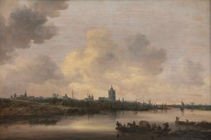 View of the City of Arnhem by Jan Josephsz van Goyen