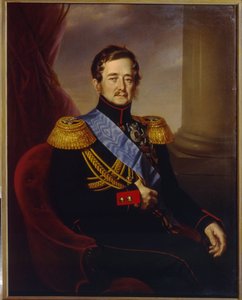 Portrait of I.F. Paskevich, Count of Erivan, Viceroy of the Kingdom of Poland by Jan Ksawery Kaniewski