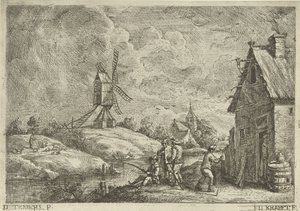 Landscape with Inn and Mill