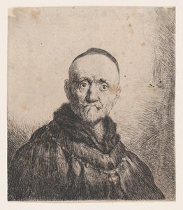 Bust of an Old Man, Frontal by Jan Lievens