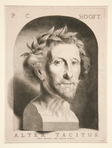 Pieter Cornelisz. Hooft (1581-1647) by Jan Lutma The Younger