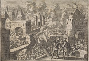 Conquest of Magdeburg, 1631 by Jan Luyken (attributed to)