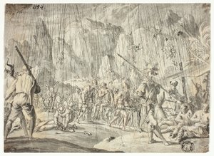 Battle Scene by Jan Luyken