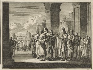 Christ in Debate with the Pharisees about the Tax to the Emperor