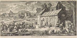 Herders Give Up a Tenth of Their Herd by Jan Luyken