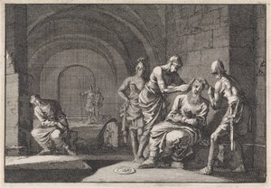 Hyrcanus with Ears Cut Off in Prison