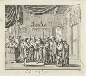 Jewish Divorce by Jan Luyken