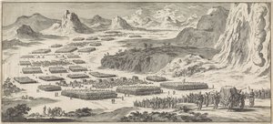 Military Campaign of the Twelve Tribes of Israel with the Tabernacle by Jan Luyken