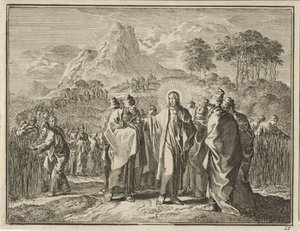 Picking Corn on the Sabbath by Jan Luyken