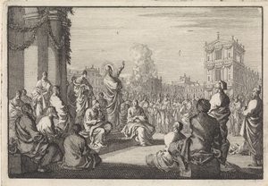Sermon of Christ before the Temple