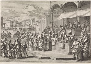 Census at Bethlehem by Jan Luyken