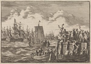 William III Departs with the Fleet to England, 1688