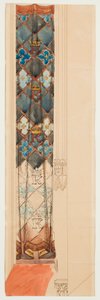 Cartoon for the Polychrome of St. Mary