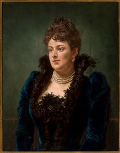 Portrait of Bony Ossowiecka by Jan Matejko