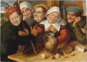 A Merry Company by Jan Matsys