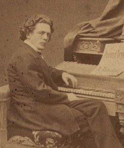 Portrait of the composer Anton Rubinstein by Jan Mieczkowski
