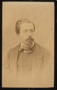Portrait of the Violinist and Composer Henryk Wieniawski by Jan Mieczkowski