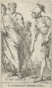 Popilius Laenas Draws a Circle by Jan Miel