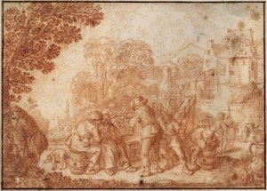 Peasants in Front of an Inn