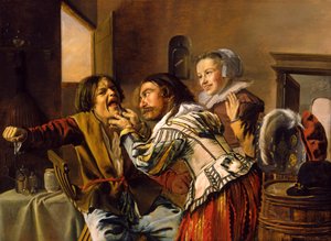The Dentist by Jan Miense Molenaer